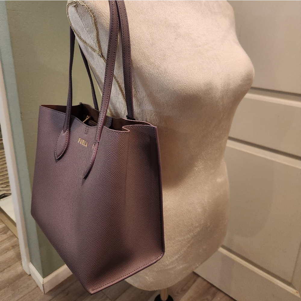 NWOT Furla Leather Tote - Picture 2 of 8